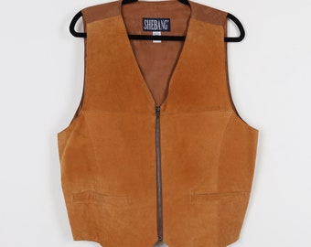 SullenVintage] 90s Marbling Beige Vest - メルカリ