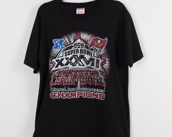 NFL 2003 Super Bowl 37 XXXVII Champions T-Shirt XL in a Cup/Mug Bucs