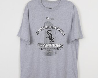 Vintage Rare Chicago White Sox T Shirt MEDIUM 2005 World Series