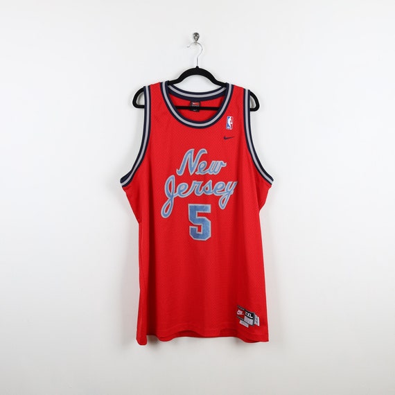 Vintage Y2K Nike Nets New Jersey 5 Jason Kidd NBA Swingman - Etsy