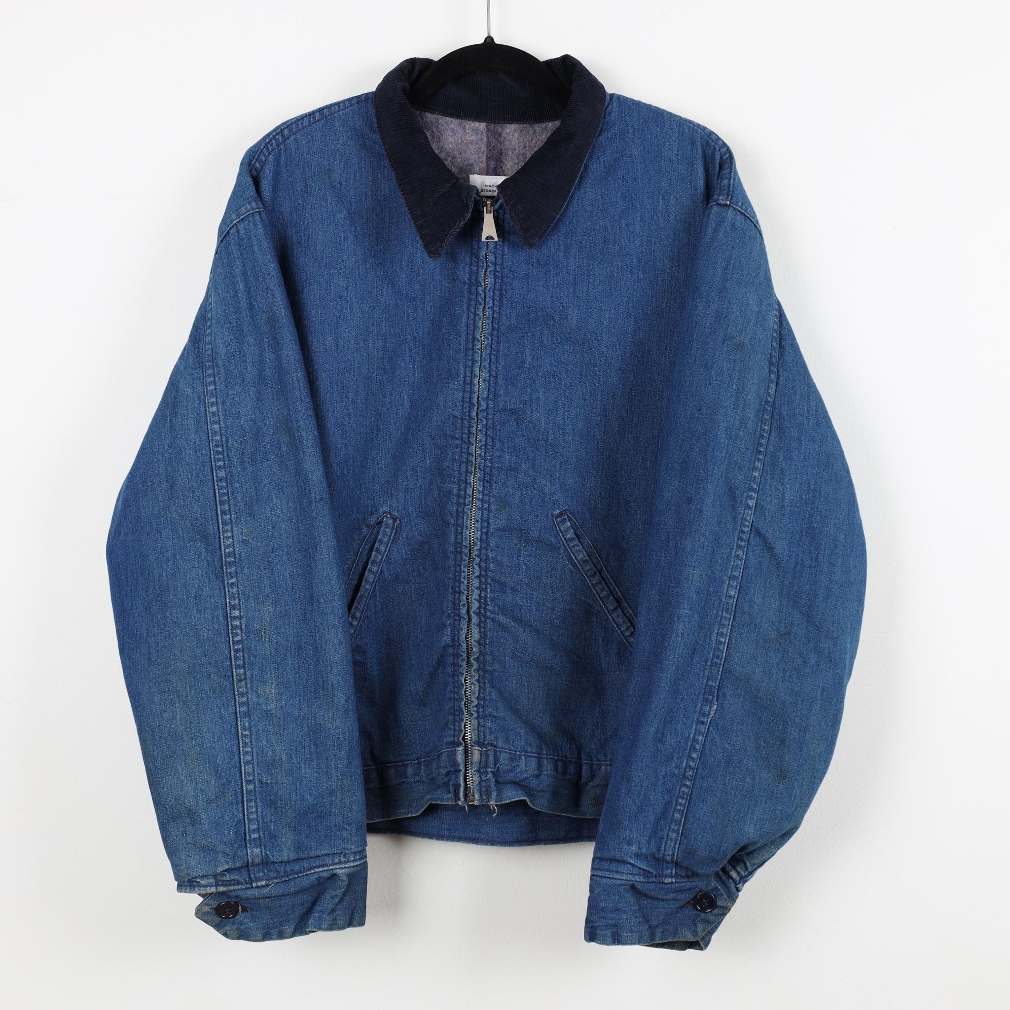 ジャケット・アウター 60s-70s Vintage Crazy Vintage Work JKT Vintage Zip Work Jacket - Etsy