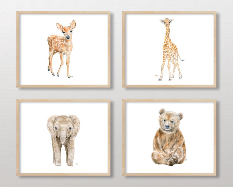 Nursery Wall Art Nursery Decor Baby Boy Nursery Art Girl Baby Etsy