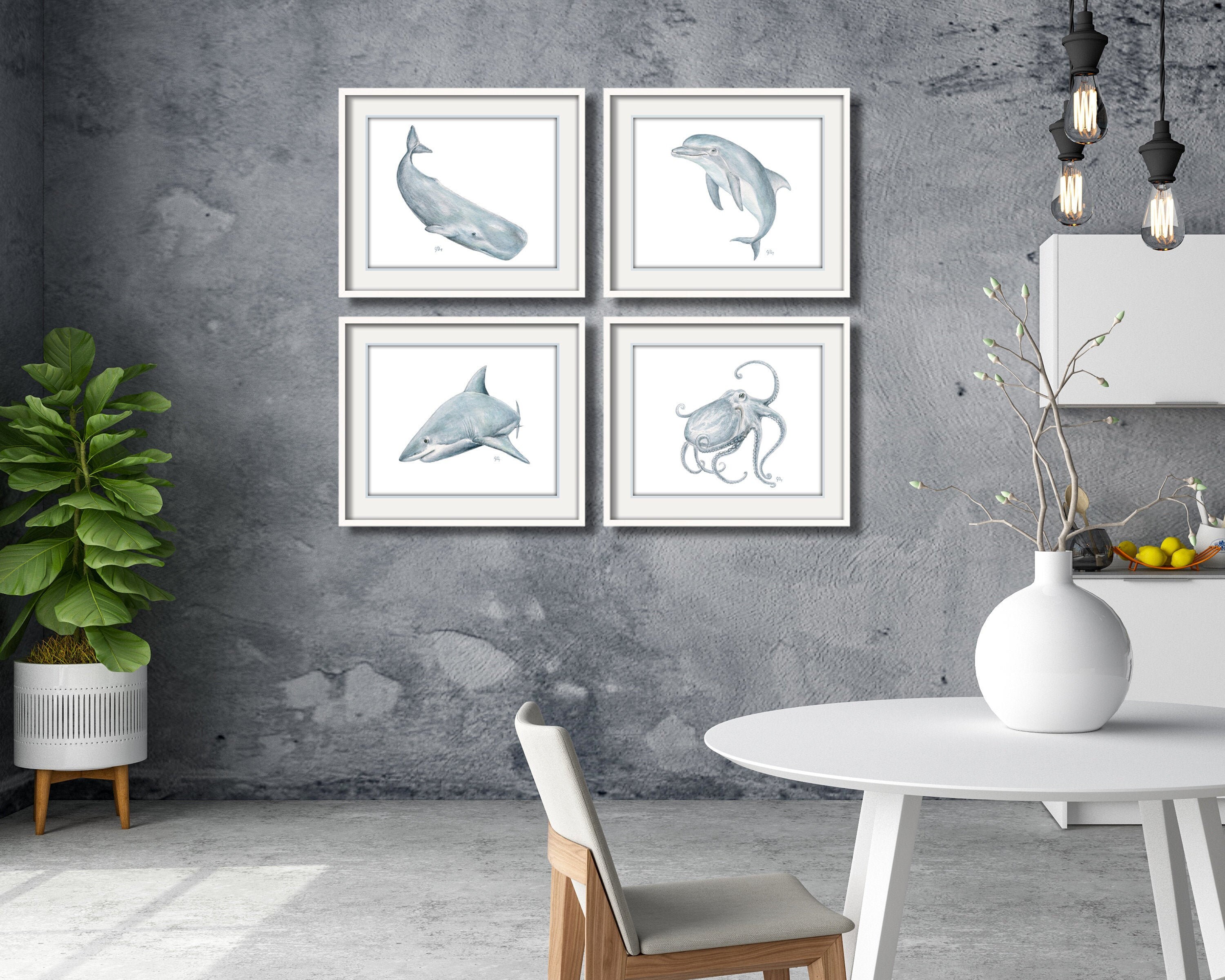 Nautical Decor Nautical Prints Nautical Wall Art Beach Home | Etsy