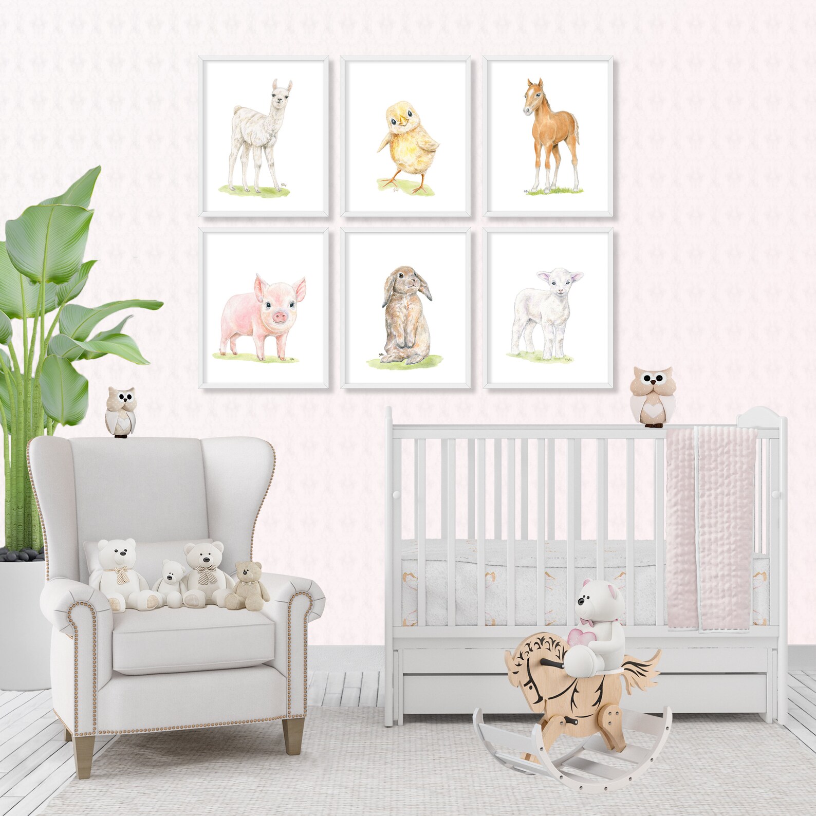 Girl Nursery Prints Girl Nursery Art Girl Nursery Decor Girl Etsy