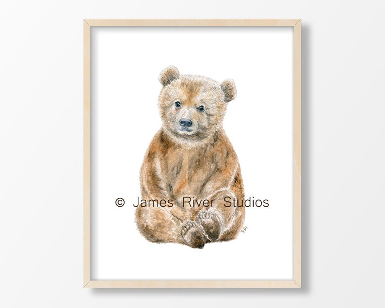 Animal Nursery Art Baby Animal Nursery Prints Animal Paintings Etsy