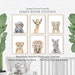 Safari Nursery Decor, Safari Nursery Prints, Baby Animal Prints for Nursery, Nursery Wall Art, Safari Animals Nursery Art, Set of 6 Prints 