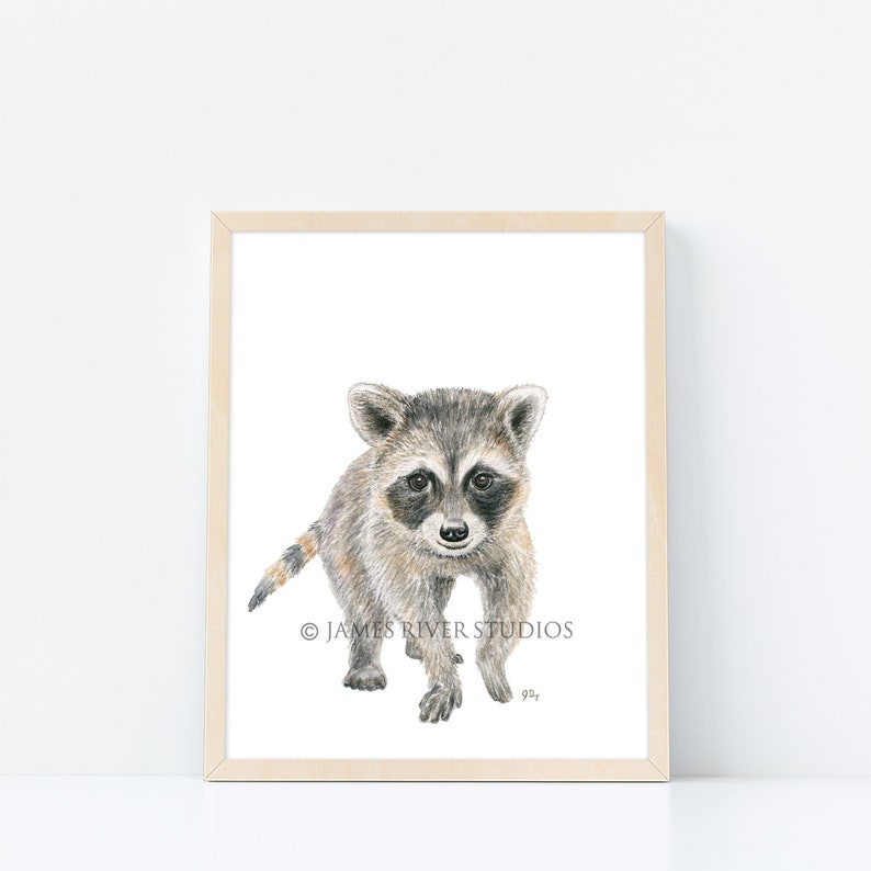 Woodland Nursery Decor Woodland Nursery Prints Set 8 Baby Woodland Animal Nursery Wall Art Bear Deer Fox Bunny Raccoon Owl Hedgehog Squirrel image 6