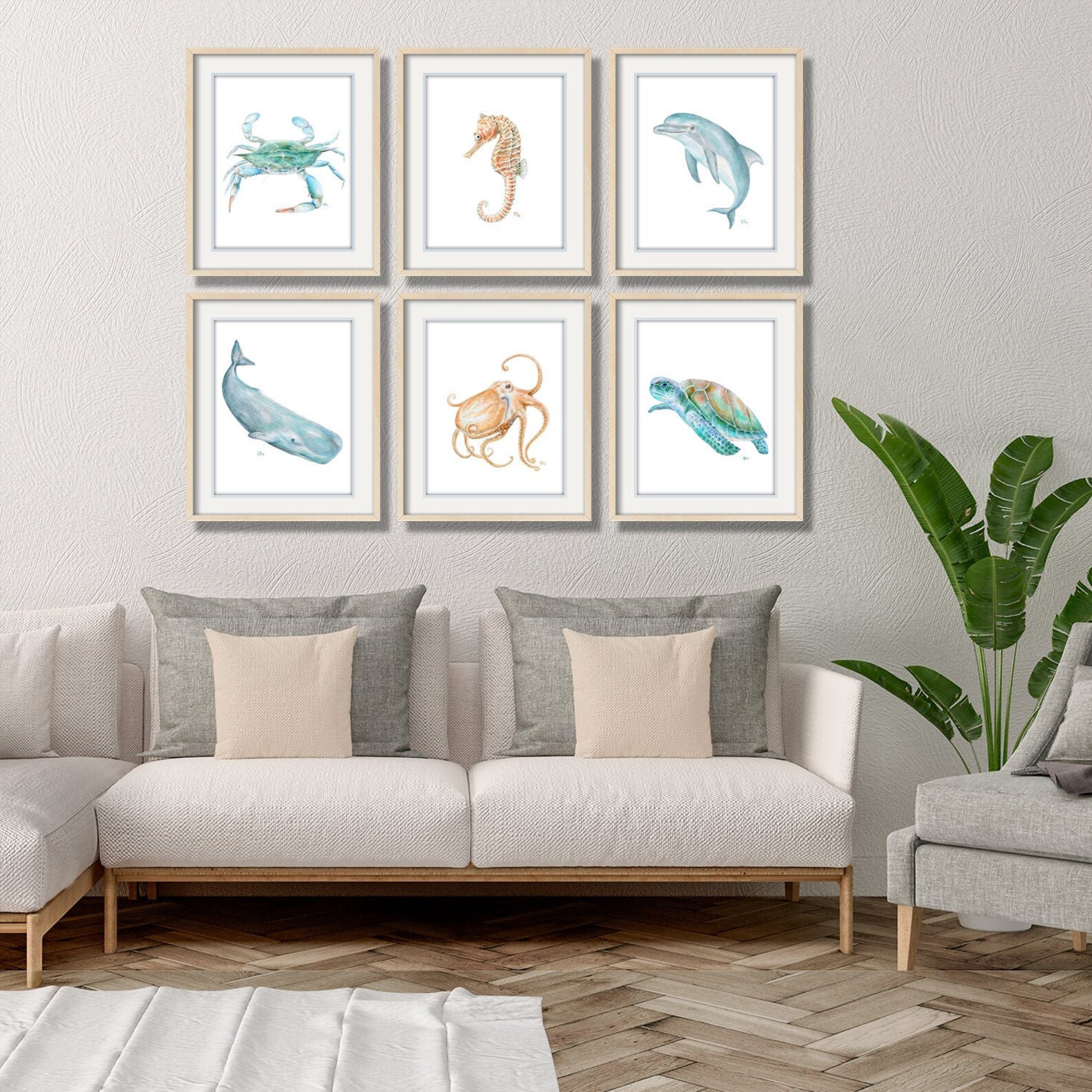 Coastal Art Ocean Art Sea Art Prints Beach Wall Art Tropical Etsy