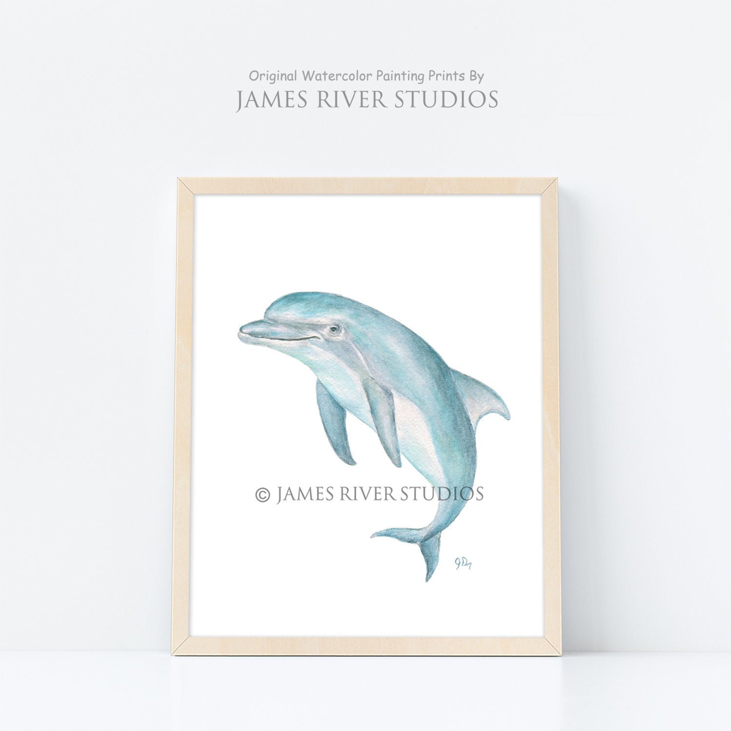 Dolphin Art Print Dolphin Wall Art Dolphin Print Dolphin Wall Decor ...