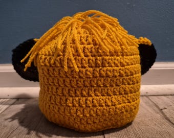 Handmade Crochet Lion Hat