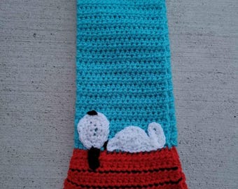 Handmade Crochet Dog Scarf
