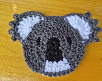 Handmade Crochet Koala Coaster