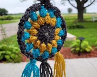 Handmade Crochet Mini Dreamcatcher