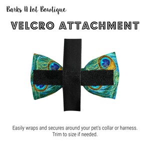 CHRISTMAS TARTAN / Bow Tie, Flower or Bandana / Collar Attachment & Accessory for Dogs and Cats image 7