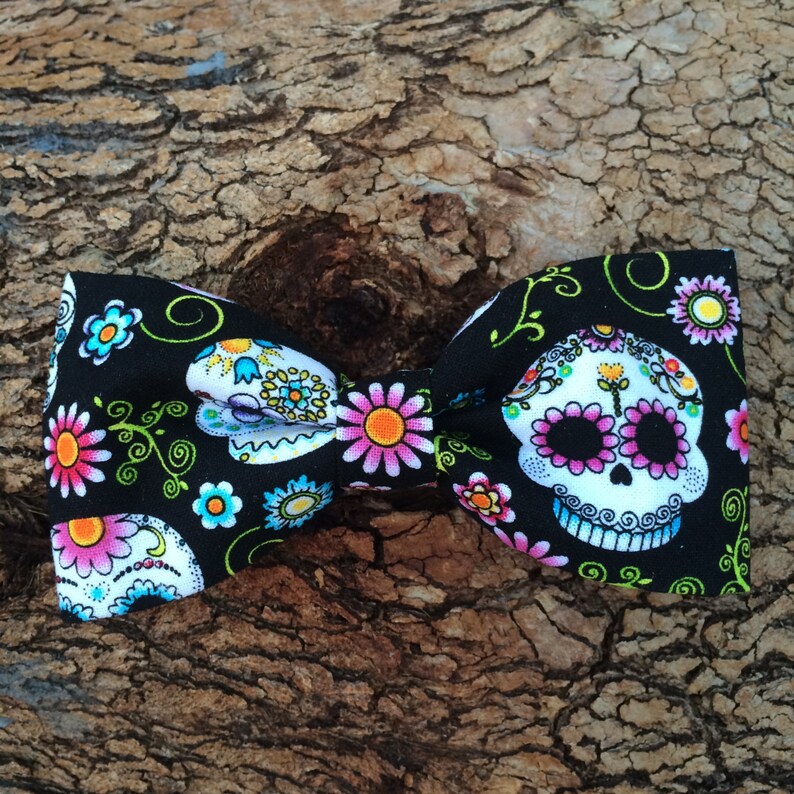 MEXICAN SUGAR SKULLS / Collar Attachment & Accessory for Dogs and Cats image 1