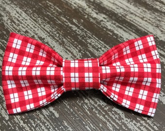 PICNIC GINGHAM / Collar Attachment & Accessory for Dogs and Cats