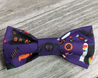 HALLOWEEN Variety / Bow Tie, Bandana or Flower Collar Attachment & Accessory for Dogs and Cats