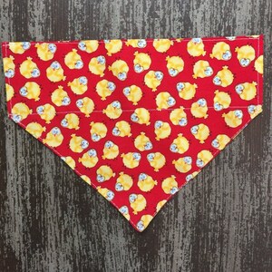 FUNNY CHICKENS / Bow Tie, Flower, or Bandana Collar Attachment & Accessory for Dogs and Cats