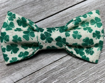 ST. PATRICK'S DAY Shamrocks / Collar Attachment & Accessory for Dogs and Cats