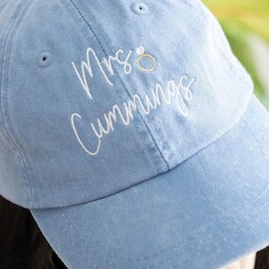 Engagement Gift, Bride Hat, Future Mrs Gift, Bride to Be Gift, Bridal Shower Gift for Bride zdjęcie 3