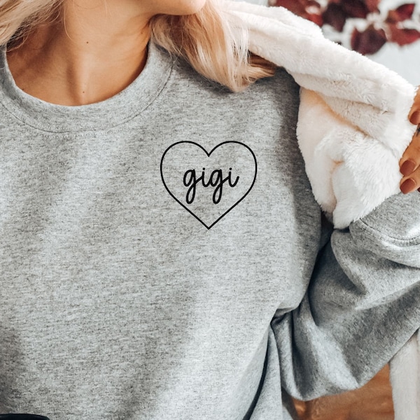 Grandma Sweatshirt ~ Nana Custom Sweater ~ Mothers Day Gifts ~ Gift Under 20 ~ Personalized Gifts for Grandma (BR128)