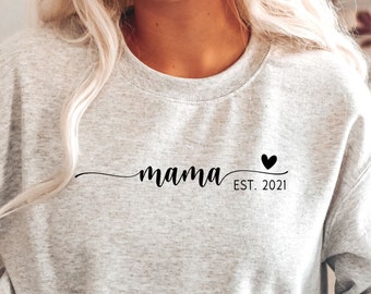 Mom Sweatshirt ~ New Mom Gift ~ Mom Birthday Gift ~ Mothers Day Gift ~ Gift Under 20 ~ Mom to be Gift ~ Christmas Gifts for Mom (BR152)