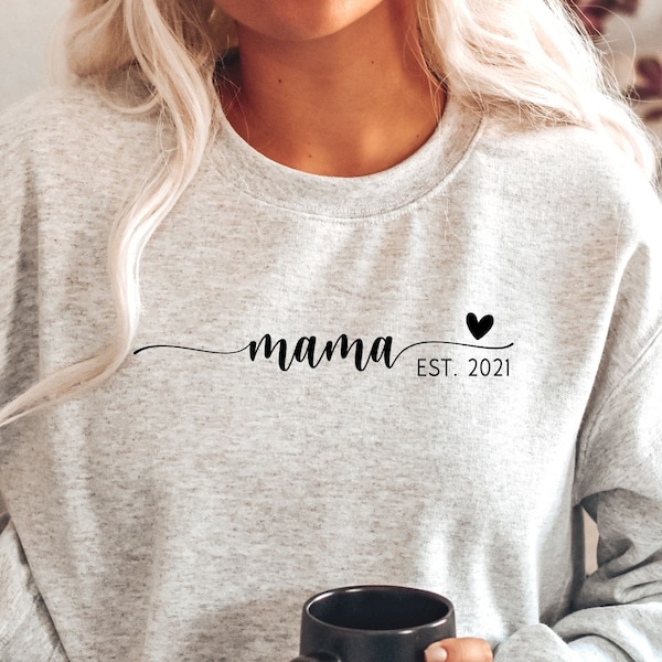 Mom Sweatshirt ~ New Mom Gift ~ Mom Birthday Gift ~ Mothers Day Gift ~ Gift Under 20 ~ Mom to be Gift ~ Christmas Gifts for Mom (BR152)