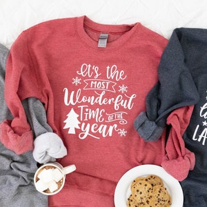 Christmas Sweatshirt for Women Crewneck Sweatshirt Cute Christmas Sweater (BR148)