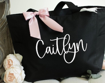 Bridesmaid Tote Bags, Maid of Honor Tote, Personalized Bridesmaid Bags, Bridal Party Bridesmaid Gifts