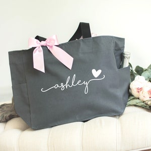 Personalized Tote Bags for Bridesmaids, Bachelorette Party Bags, Bridesmaid Gifts Personalized Bag, Bridesmaid Proposal