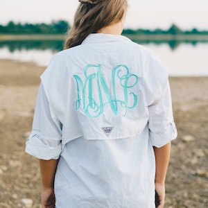Monogram PFG Columbia Fishing Shirt Cover Up Bathing Suit image 1