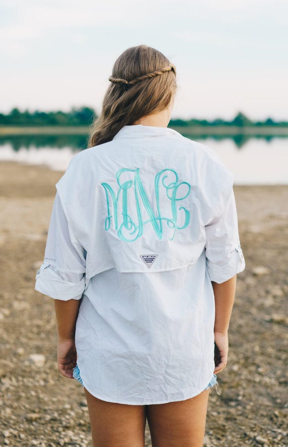 Monogram PFG Columbia Fishing Shirt Cover Up Bathing Suit