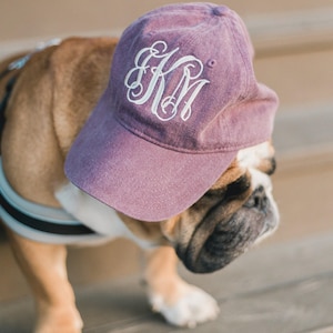Monogram Hat Womens Personalized Baseball Cap