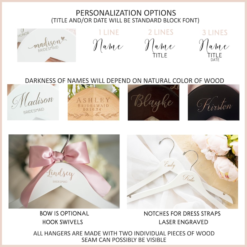 a flyer for a wedding with a pink ribbon