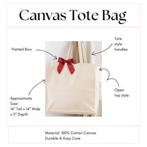 Bridesmaid Tote Bags, Personalized Bridesmaid Bags, Canvas Tote Bag Custom, Bridal Party Bridesmaid Gifts image 3