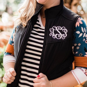 Monogrammed Vest Personalized Gifts for Her a11 image 2