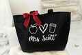 Teacher Tote Bag, Teacher Bag, Personalized Teacher Gift, Gift for Teacher, Thank You Christmas Gift