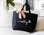 Bridesmaid Tote Bags, Maid of Honor Tote, Personalized Bridesmaid Bags, Bridal Party Bridesmaid Gifts