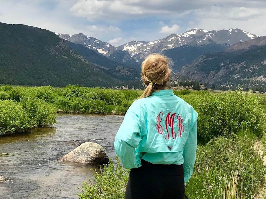 Monogrammed Columbia Fishing Shirt PFG 