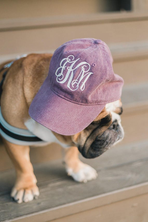 Monogram Hat Womens Personalized Baseball Cap