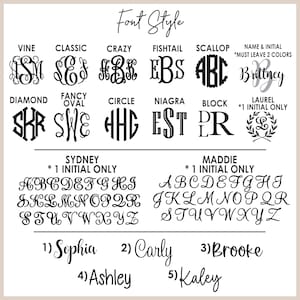 Monogrammed Vest Personalized Gifts for Her a11 image 6