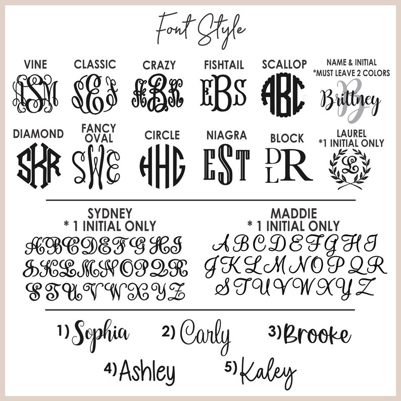 Monogrammed Vest Personalized Gifts for Her a11 image 6
