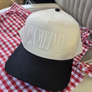 Game Day Custom Trucker Hat, Embroidered Trucker Hat for Women immagine 3
