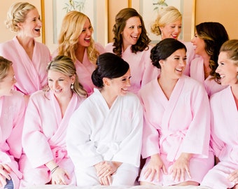 Monogram Bridesmaid Robes, Personalized Gifts for Bridesmaids from Bride