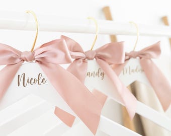 Perchas personalizadas para damas de honor, perchas para bodas, percha personalizada para la novia, percha para vestido de novia