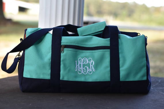 Monogrammed Weekender Tote Bag Overnight Bag for Women Cute | Etsy