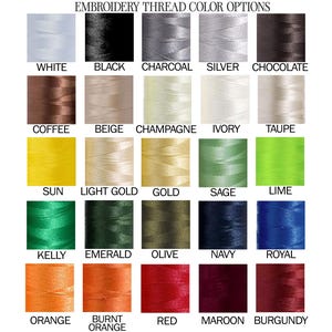 a bunch of different colors of thread