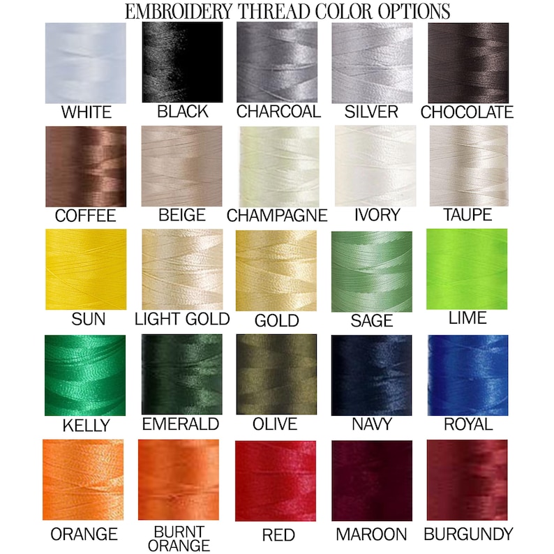 a bunch of different colors of thread