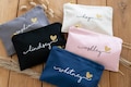 Bridesmaid Makeup Bags, Personalized Cosmetic Bags, Bridesmaid Proposal Gifts, Make up Bag