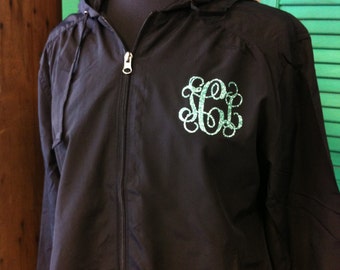 Monogrammed Rain Jacket Personalized Rain Coat A1 (MG003)